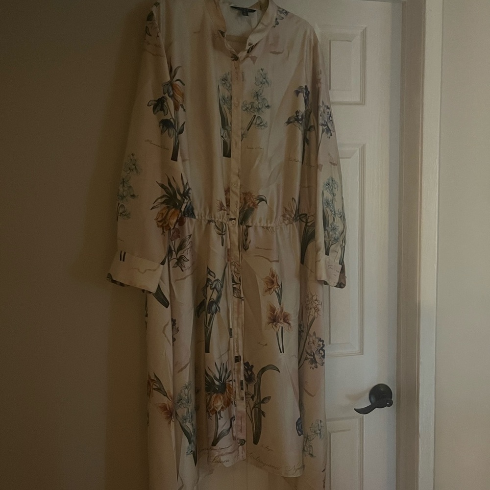 Floral Long Sleeve Dress